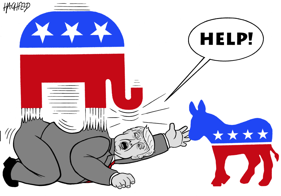 Trump seeks for help