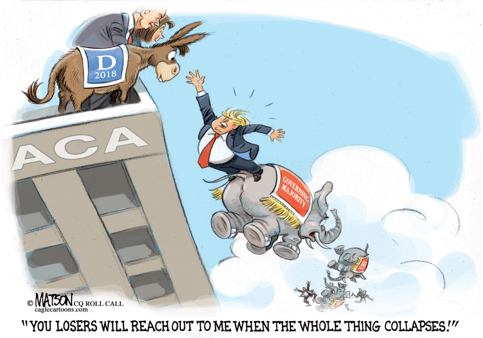 Trump Waits For Democrats To Reach Out To Help-COLOR