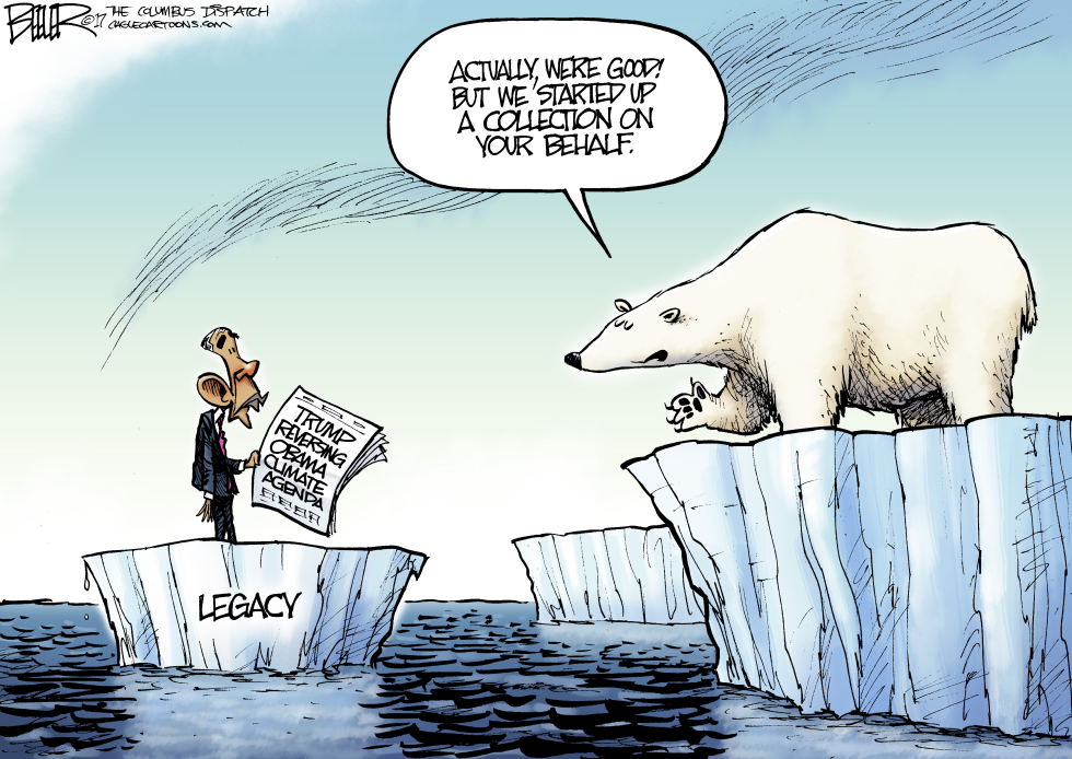  MELTING ICE by Nate Beeler