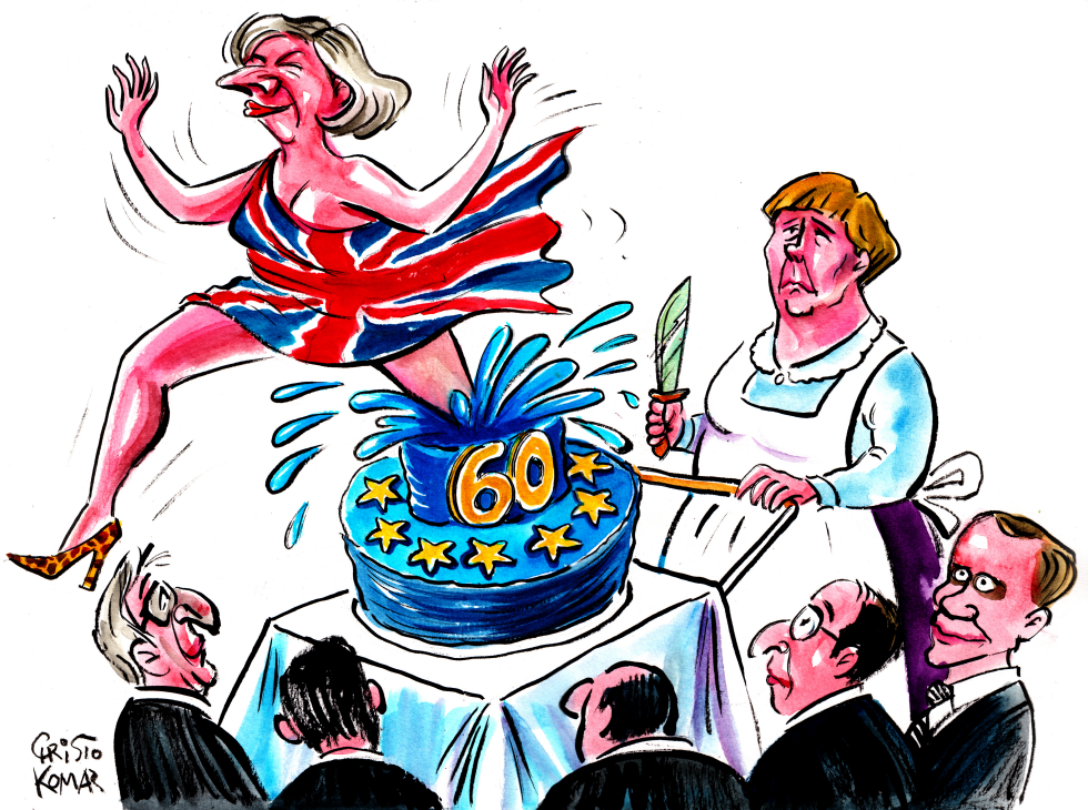 EU birthday cake