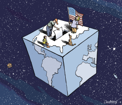 US ELECTION  GLOBAL ELECTION by Patrick Chappatte