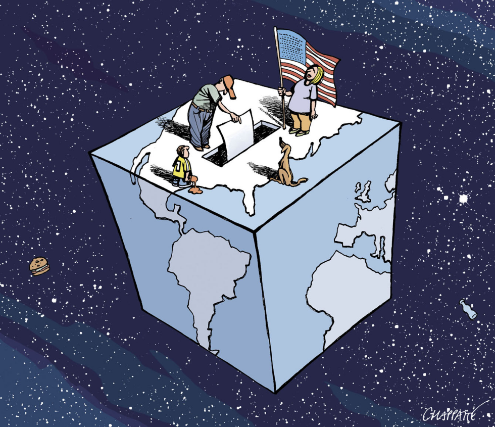US election  Global election