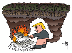 TRUMP AND CLIMATE CHANGE by Arend Van Dam