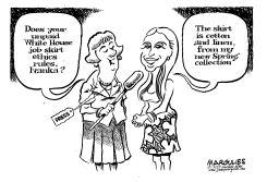 IVANKA TRUMP WHITE HOUSE JOB by Jimmy Margulies