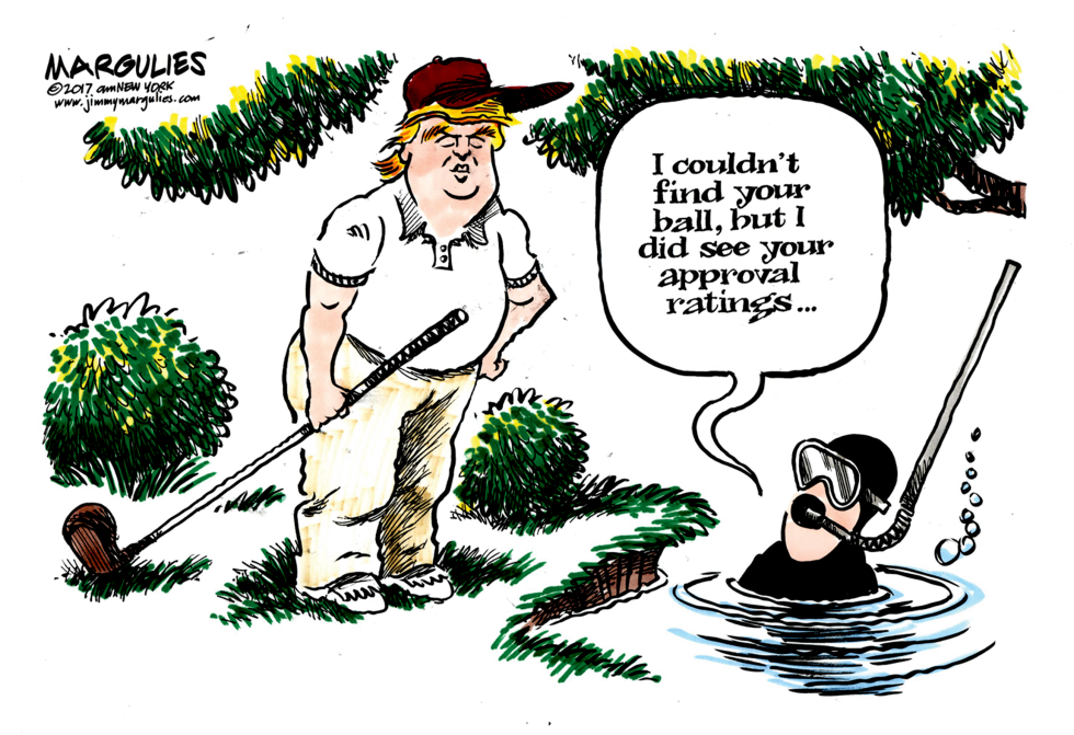 Trump polls color