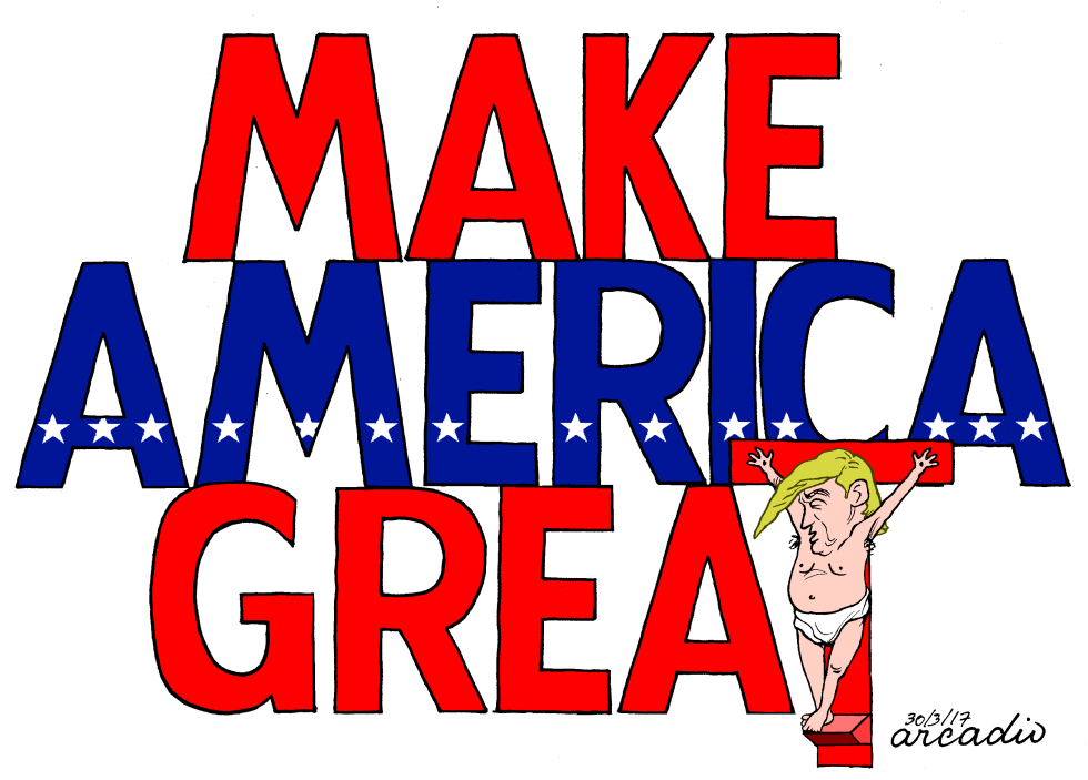  MAKE AMERICA GREAT by Arcadio Esquivel