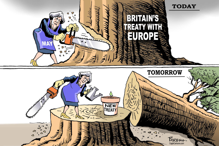 Image result for britain and EU cartoon