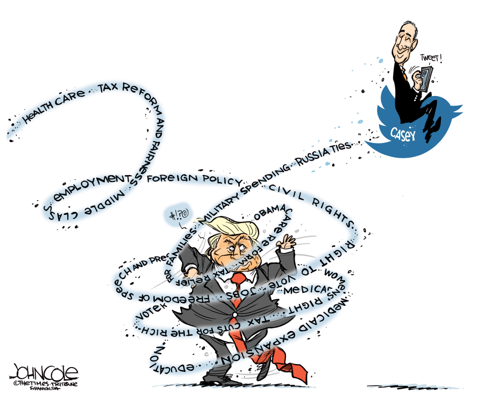 Casey and Trump