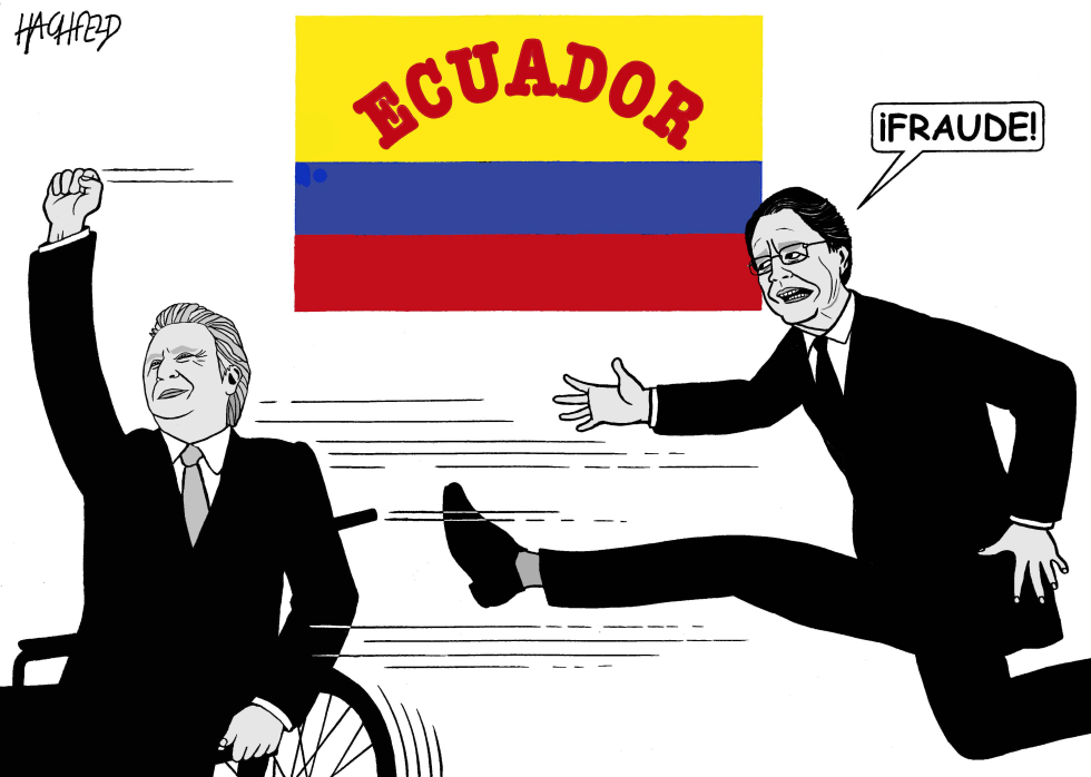  ELECCIóN EN ECUADOR by Rainer Hachfeld