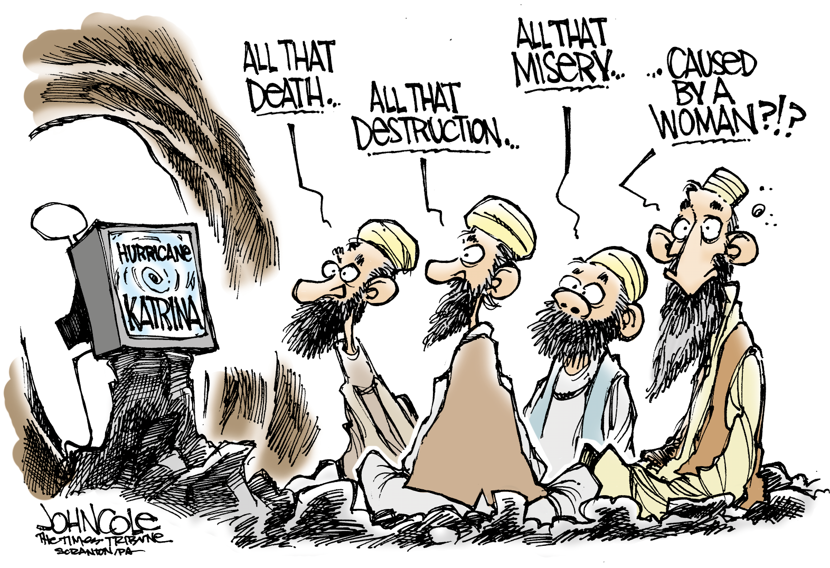 Osama and Katrina