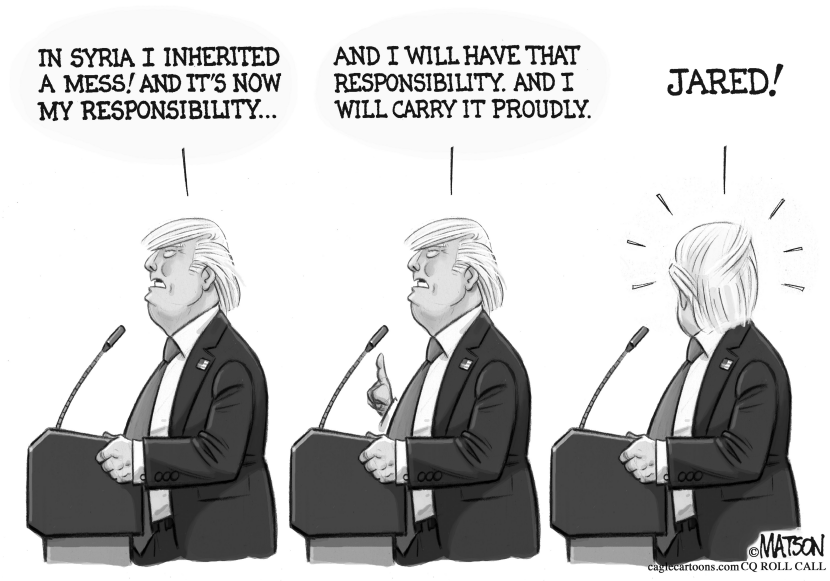Trump Inherits Responsibility For Mess In Syria