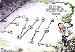 SYRIAN GAS ATTACK by Joe Heller