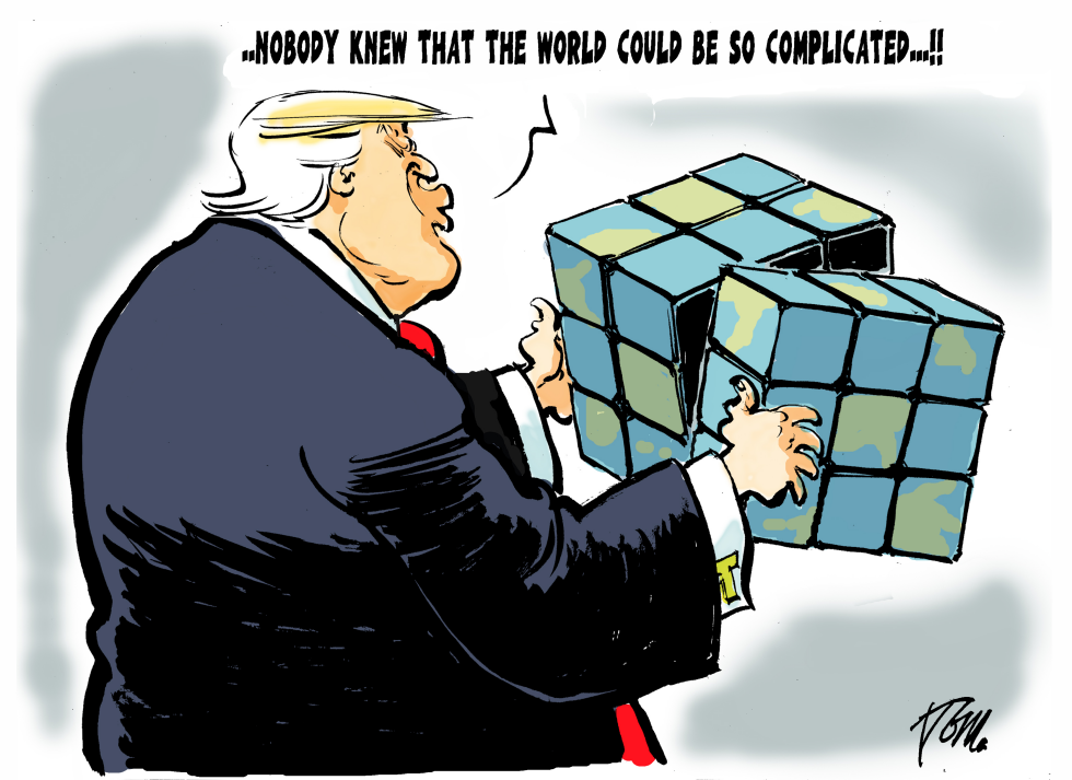  TRUMP AND COMPLICATED by Tom Janssen