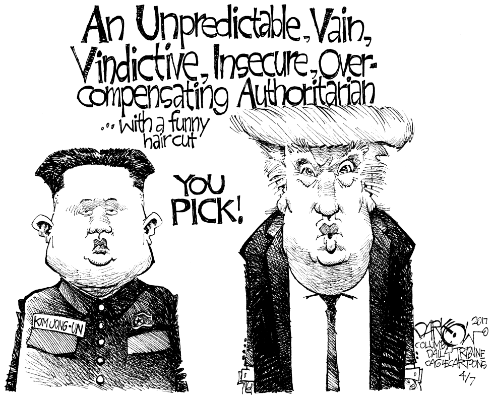 Trump vs Kim Jong Un
