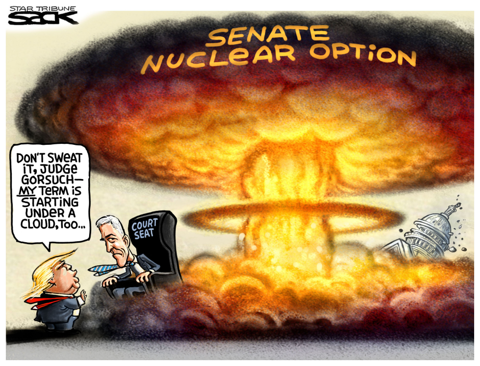  NUCLEAR SENATE by Steve Sack