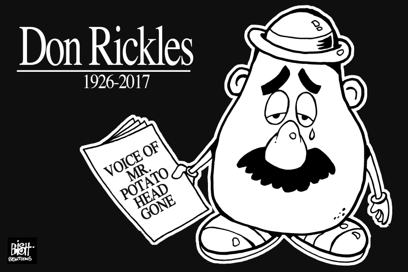 DON RICKLES, B/W