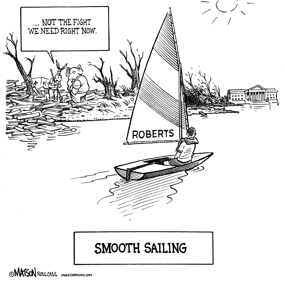 Smooth Sailing For John Roberts