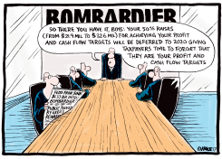 BOMBARDIER EXECS by Ingrid Rice