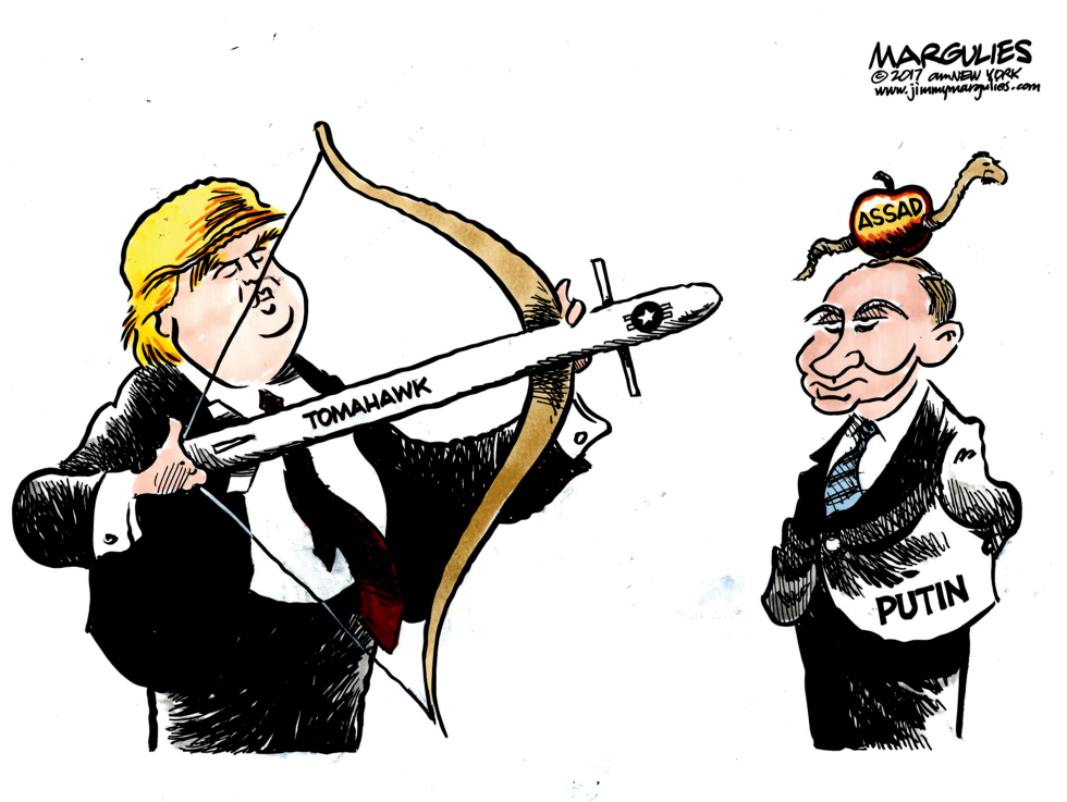 Trump Syria Attack color