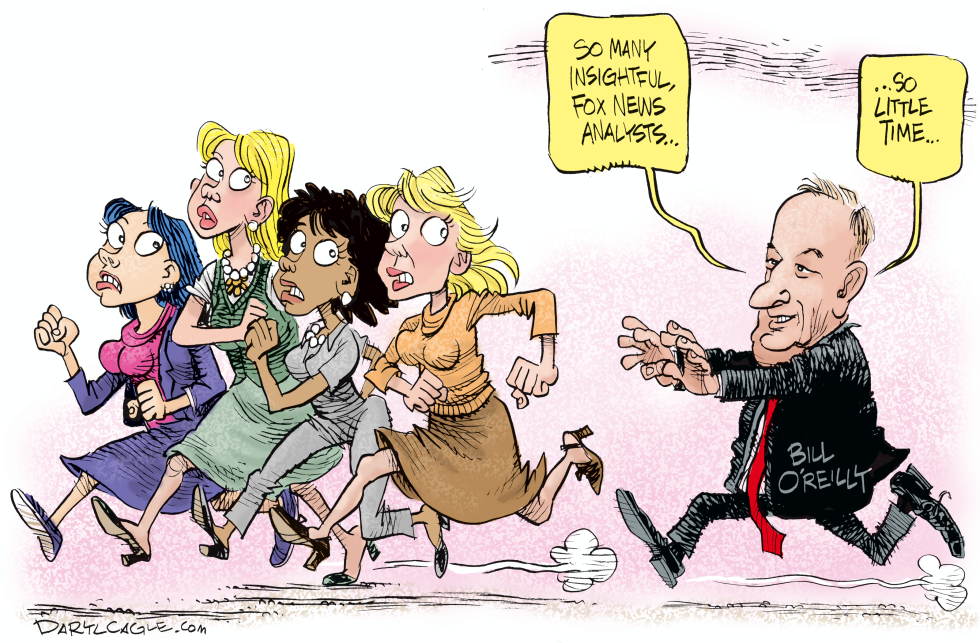  BILL O'REILLY by Daryl Cagle