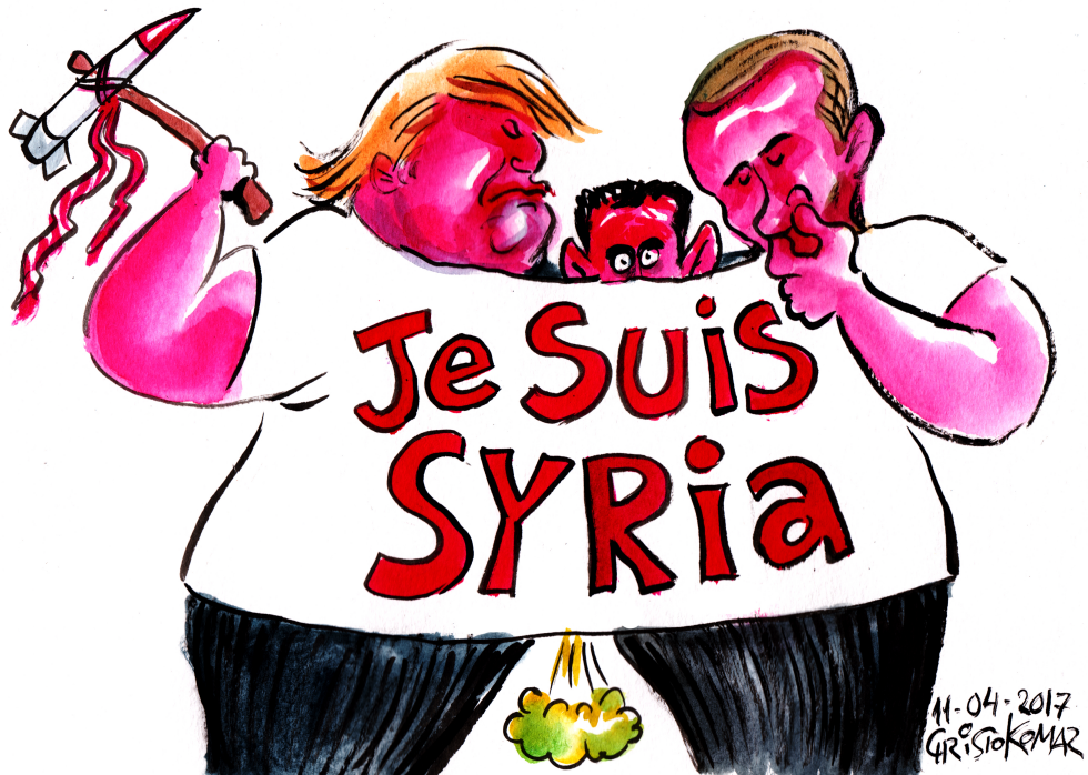  JE SUIS SYRIA by Christo Komarnitski