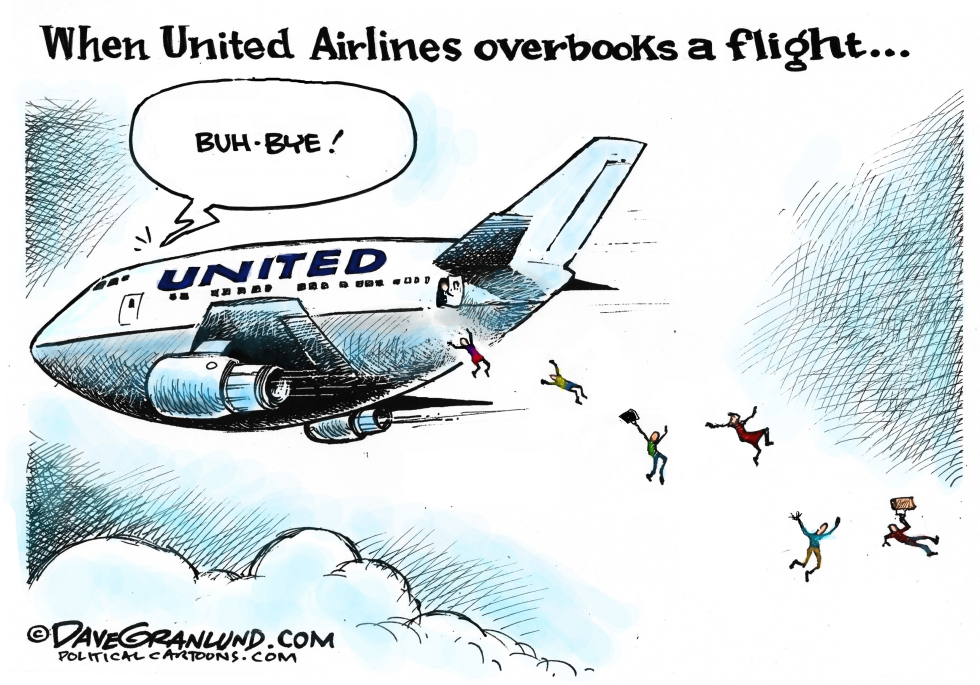 United Airlines overbooking