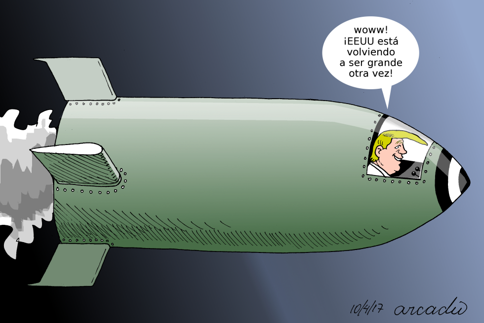  EEUU GRANDE OTRA VEZ. ¡GRANDE O ESTúPIDO by Arcadio Esquivel