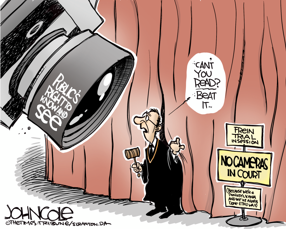 LOCAL PA Cameras in court