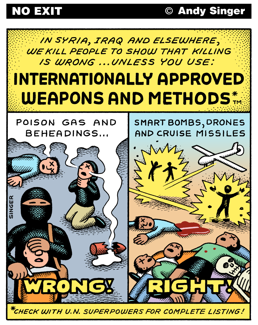 Approved Weapons and Methods single color version