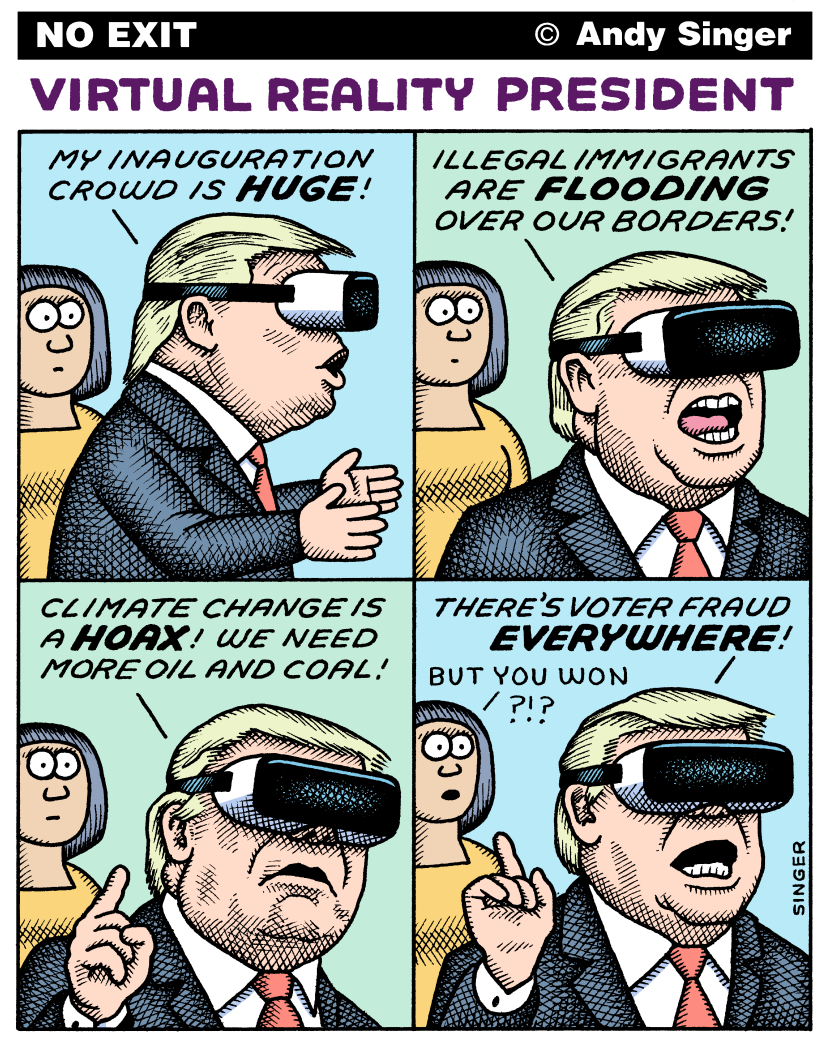 Virtual Reality President color version