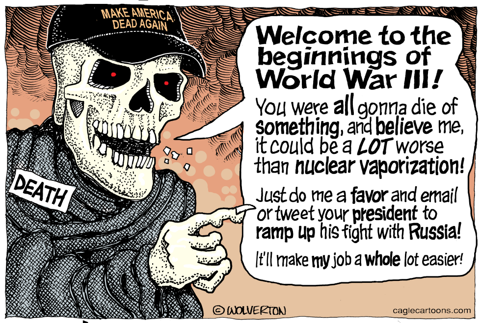  BEGINNINGS OF WWIII by Wolverton