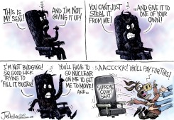 COURT SEAT by Joe Heller