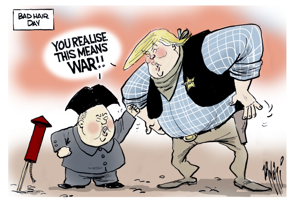 Trump Fronts North Korea