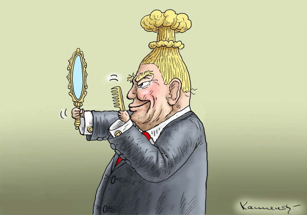 Trumps New Hair Cut