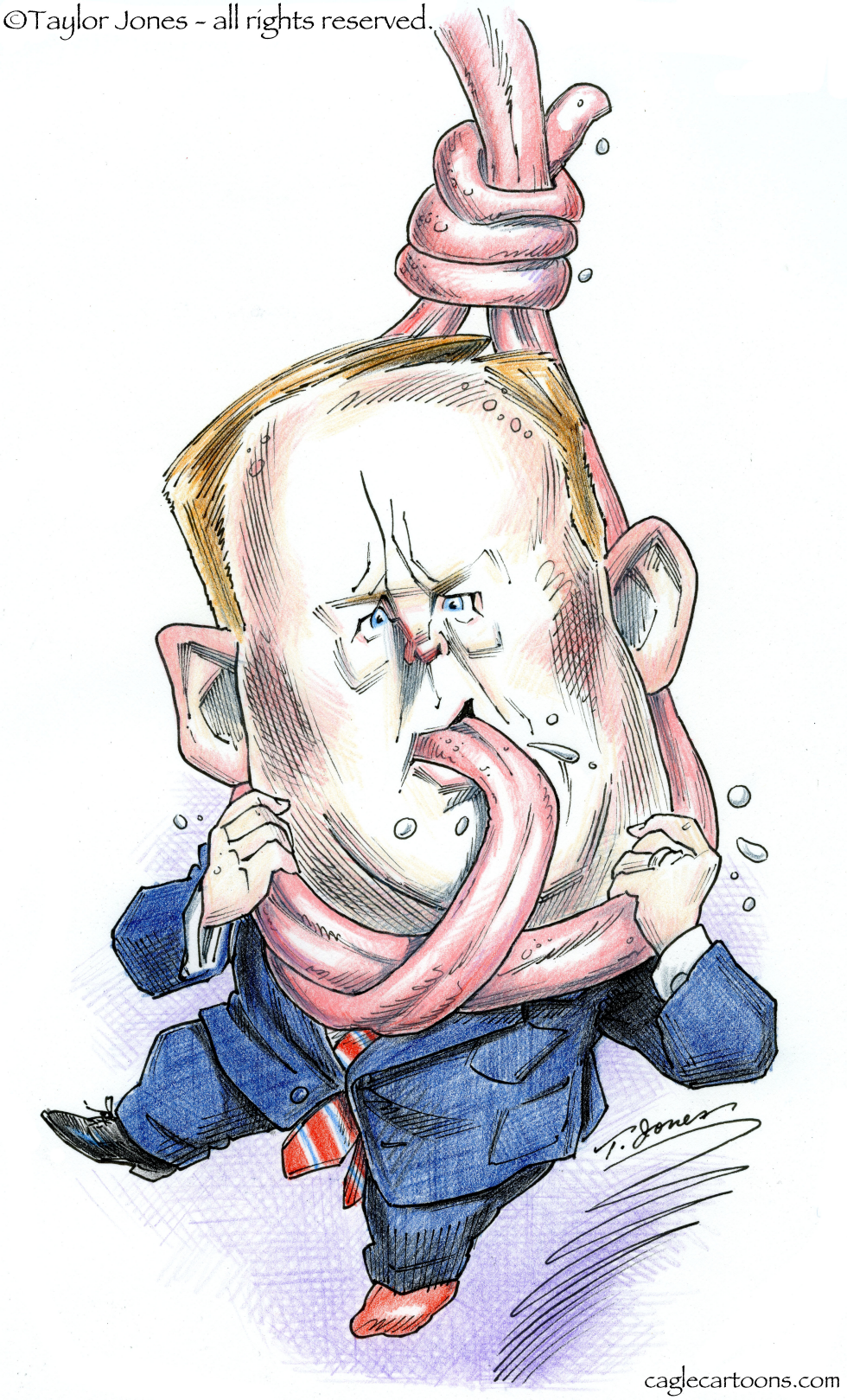  SEAN SPICER  by Taylor Jones