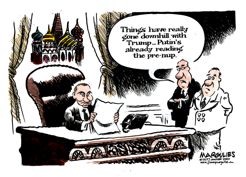 Trump and Putin color
