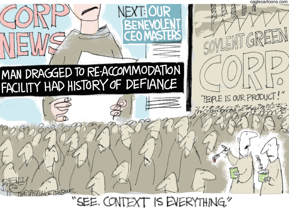  BENEVOLENT OVERLORDS by Pat Bagley