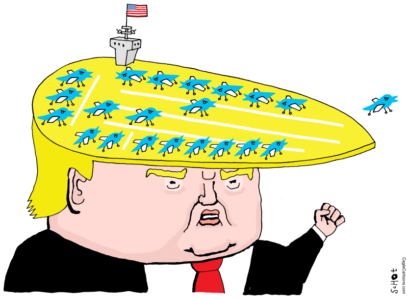 Trump tweets, North Korea