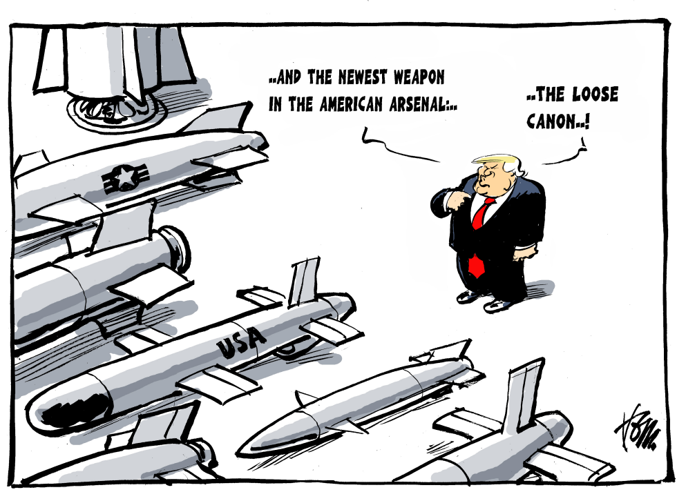  TRUMP ARSENAL by Tom Janssen