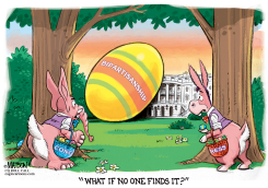 WASHINGTON EASTER EGG HUNT by R.J. Matson