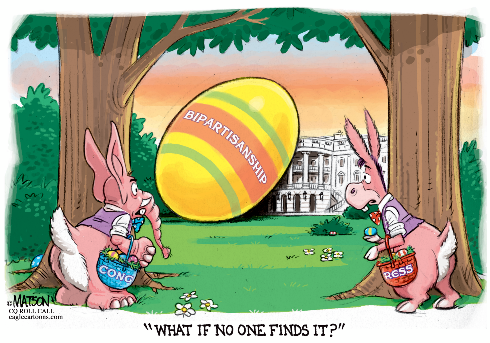  WASHINGTON EASTER EGG HUNT by RJ Matson