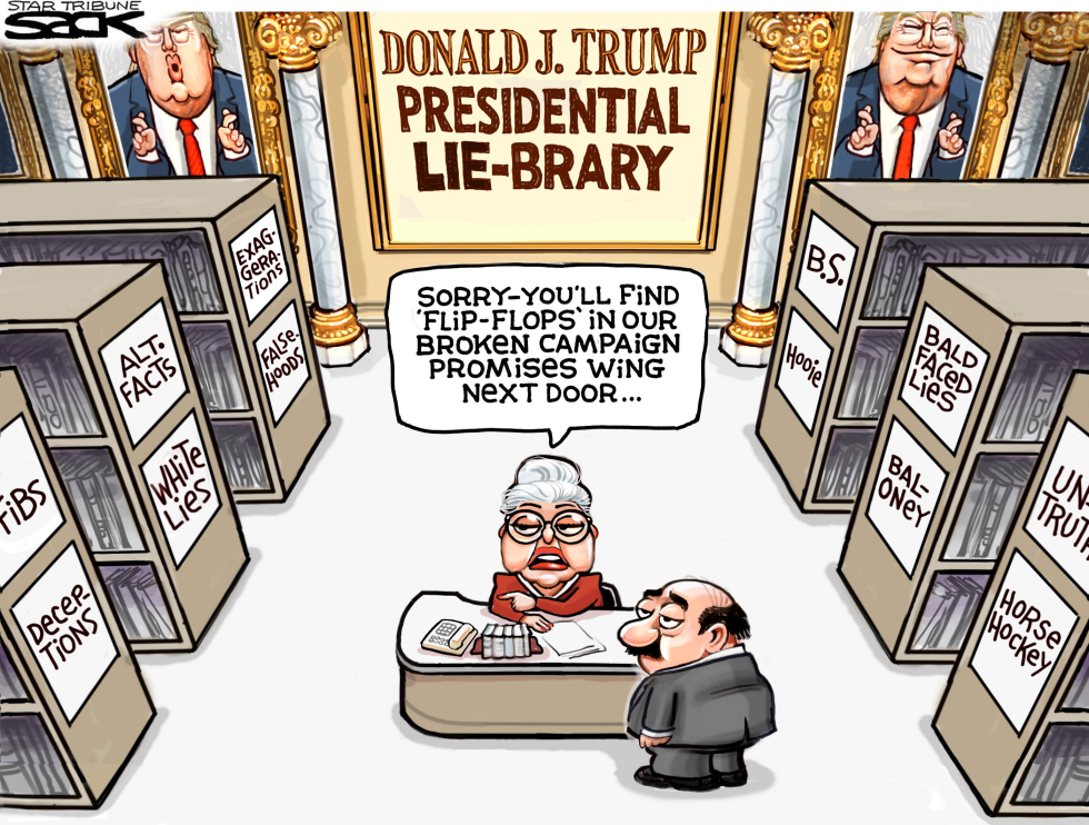  LIAR IN CHIEF by Steve Sack