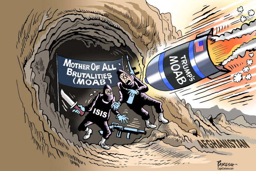 Trump’s MOAB strike