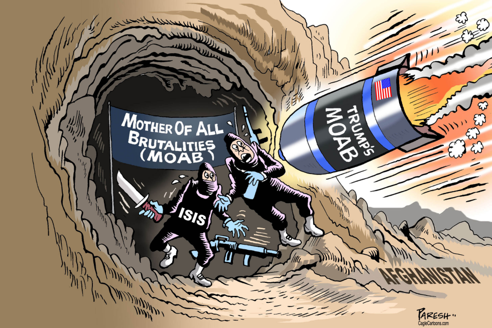 Trump’s MOAB strike