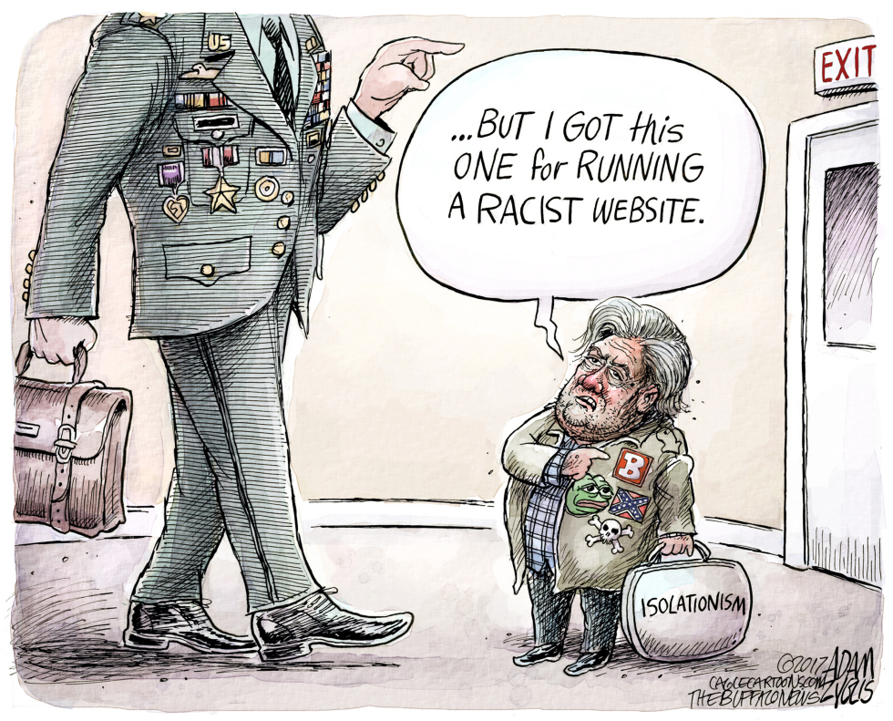 Steve Bannon credentials COLOR