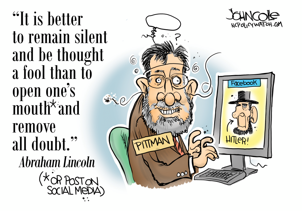 LOCAL NC Larry Pittman and Lincoln