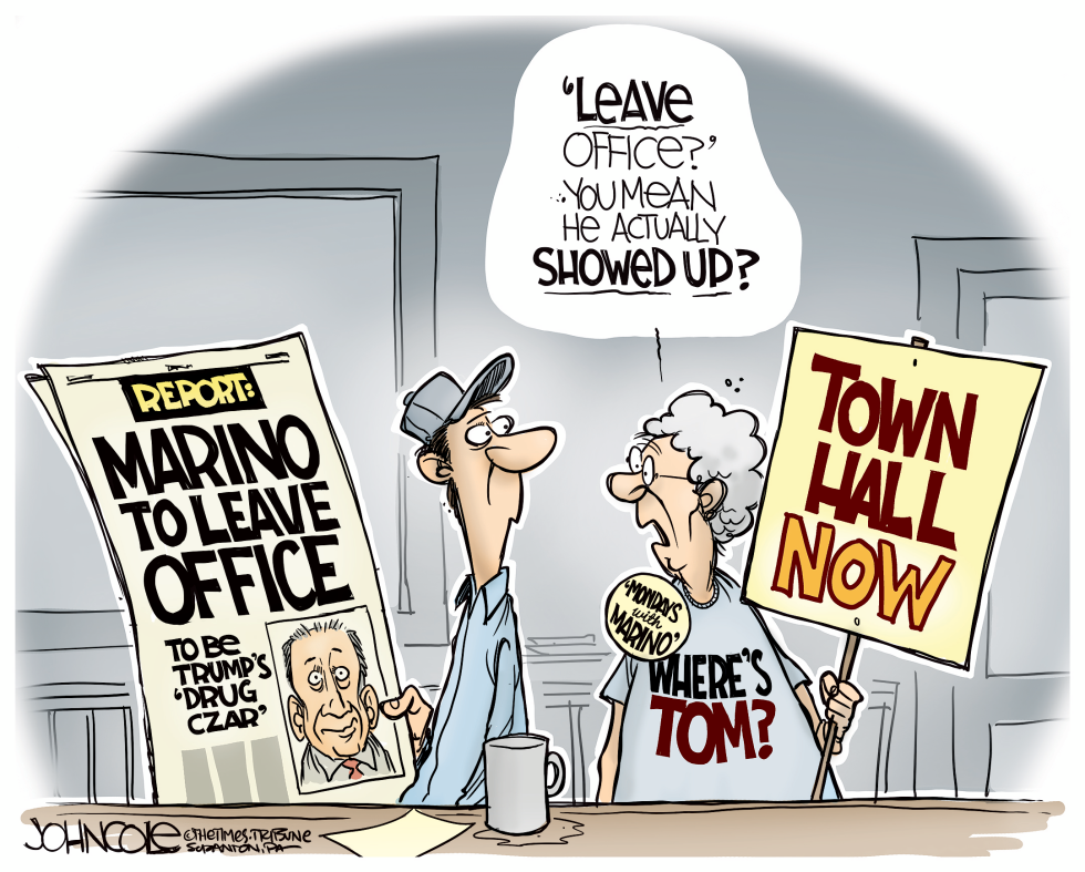 LOCAL PA Marino to leave office