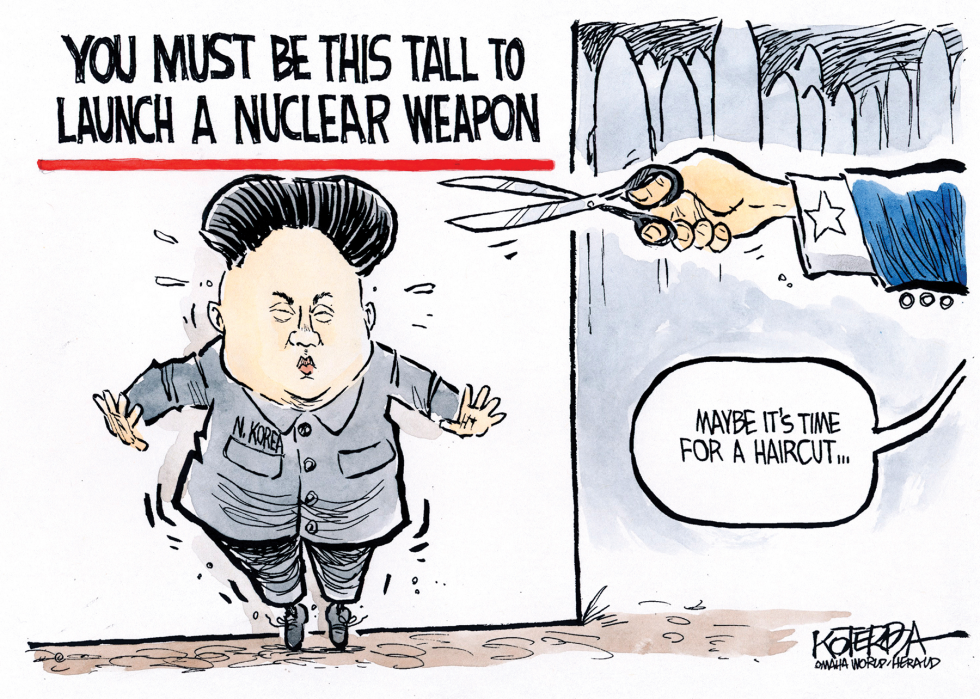 On His Toes