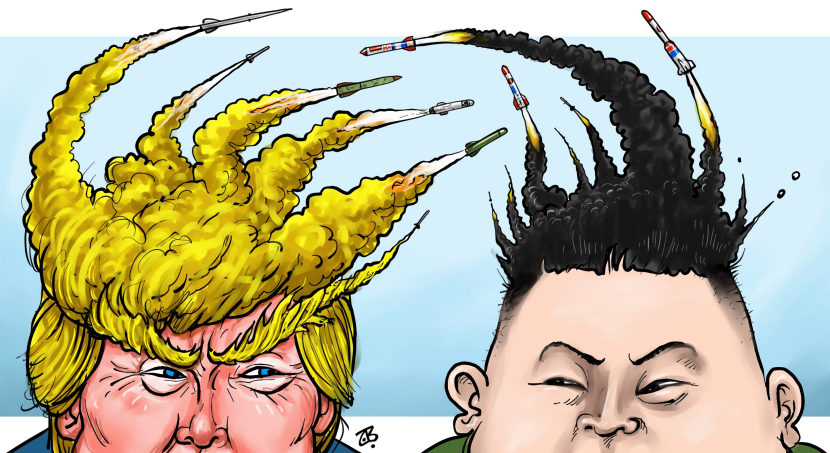 Trump vs Kim