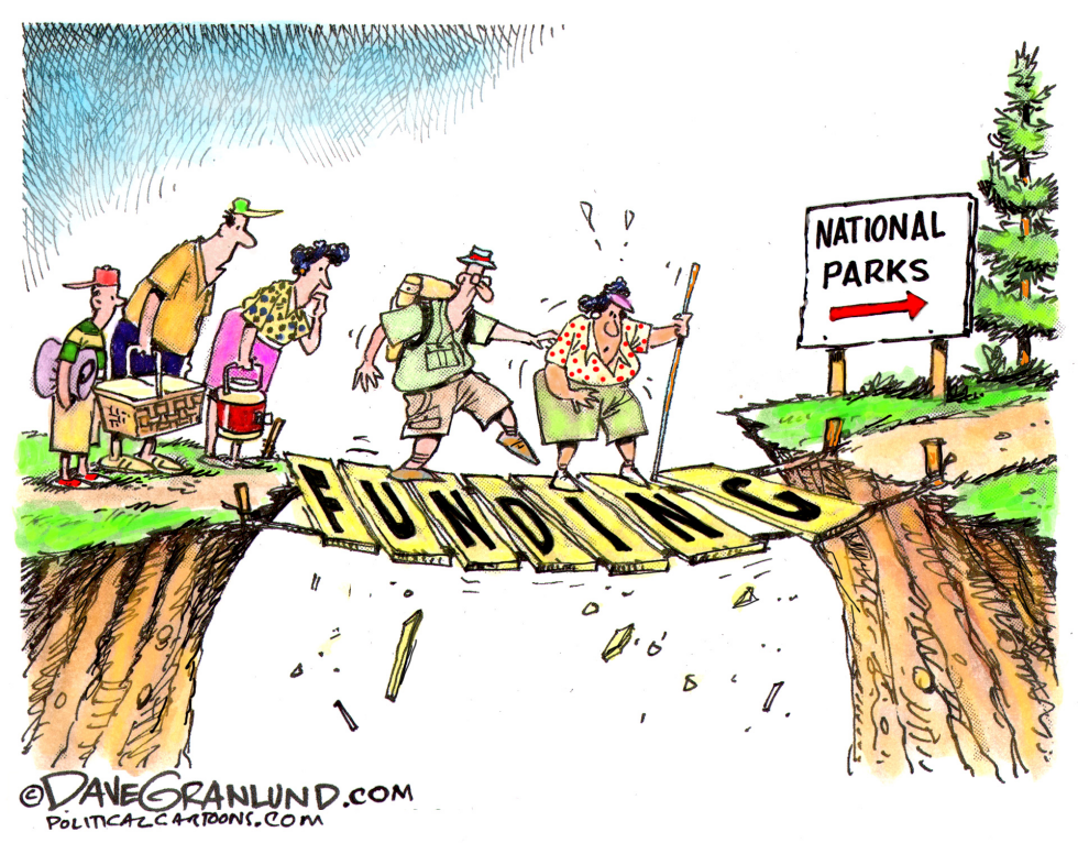  NATIONAL PARKS FUNDING by Dave Granlund